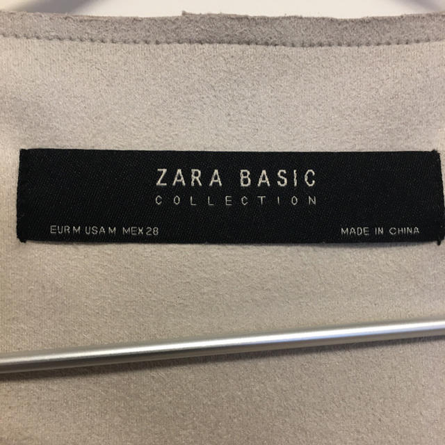 ZARA(ザラ)のZARA  ノーカラーコート レディースのジャケット/アウター(ノーカラージャケット)の商品写真
