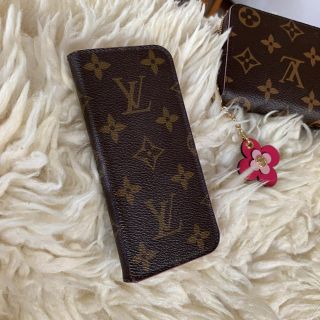 ルイヴィトン(LOUIS VUITTON)のLOUIS VUITTON iPhoneケース ピンク(iPhoneケース)