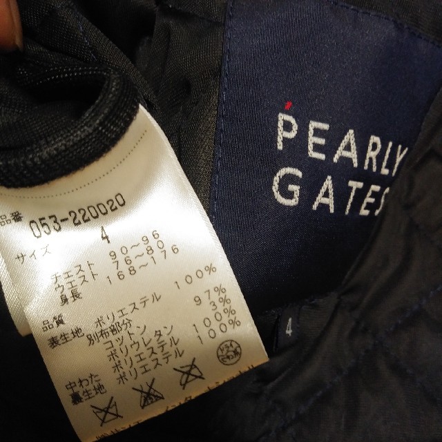 PEARLY GATES(パーリーゲイツ)のパーリーゲイツ アウター ブルゾン 防寒 メンズのジャケット/アウター(ブルゾン)の商品写真