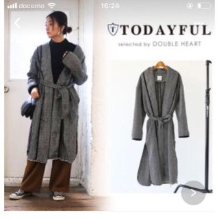 トゥデイフル(TODAYFUL)のTODAYFUL♡♡ガウンジャケット ttag様専用(ガウンコート)