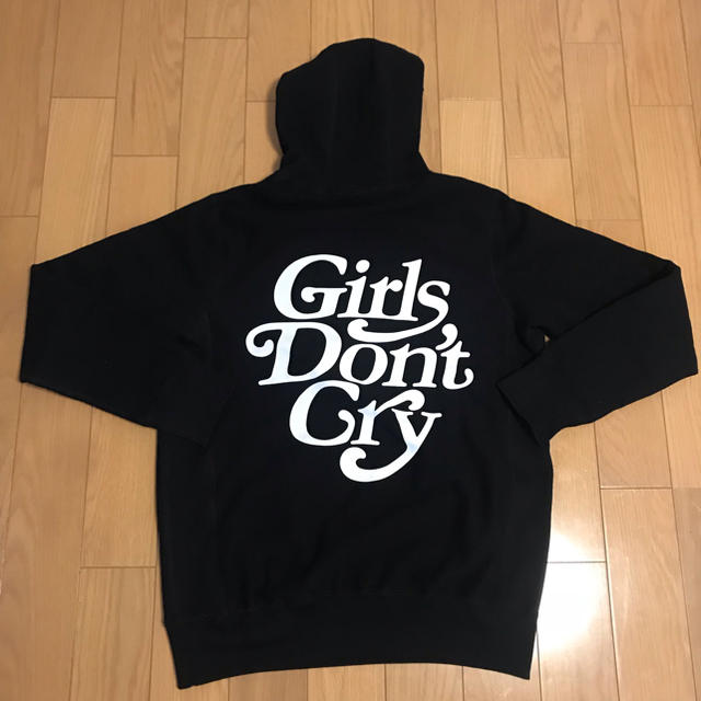 新品 girl's don't cry フーディ ブラック Mサイズ