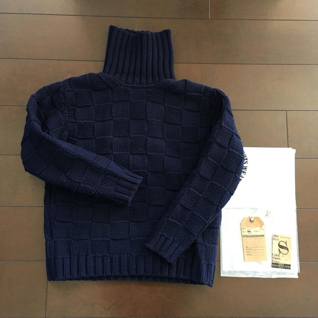 TENDERLOIN(テンダーロイン)のTENDERLOIN ◆T-TURTLE NECK CHECKER◆美品 レディースのトップス(ニット/セーター)の商品写真