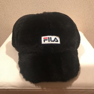 フィラ(FILA)のファー帽子(キャップ)