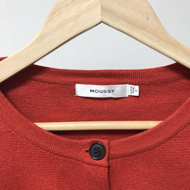 moussy(マウジー)のMOUSSY WAIST TUCKカーディガン レディースのトップス(カーディガン)の商品写真