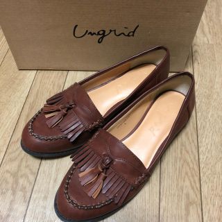 アングリッド(Ungrid)のキルトローファー ungrid todayful ザラ マウジー H&M スライ(ローファー/革靴)