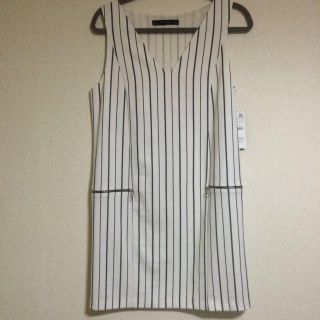 ザラ(ZARA)のストライプワンピース(ひざ丈ワンピース)