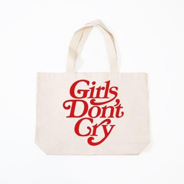 Girls Don't Cry トートバッグ Verdy