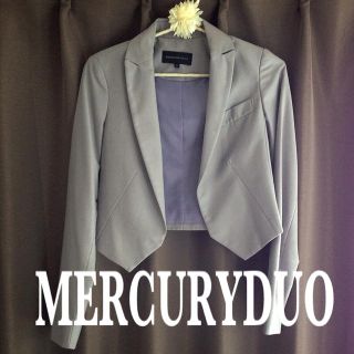 マーキュリーデュオ(MERCURYDUO)のMERCURYDUO♡ショートジャケット(ノーカラージャケット)