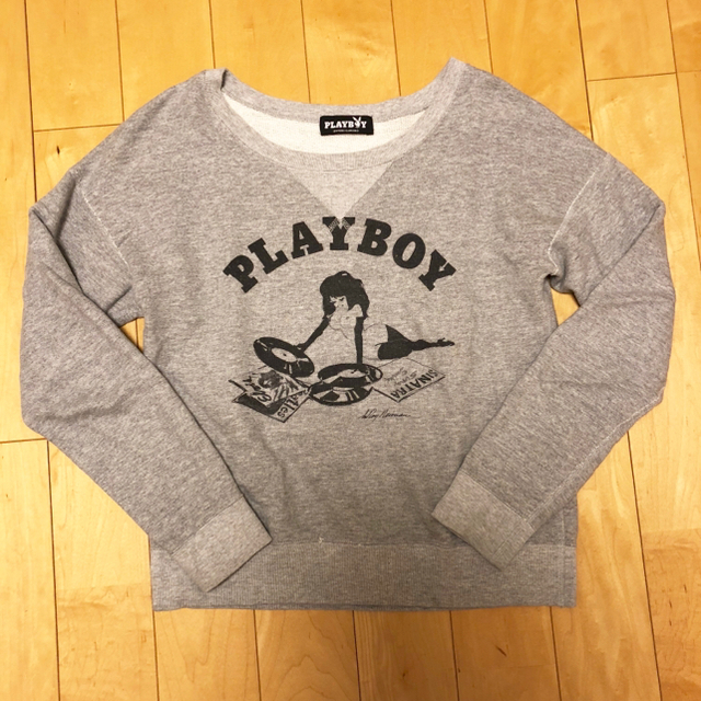 HYSTERIC GLAMOUR(ヒステリックグラマー)のヒステリックグラマー PLAYBOYコラボスウェット レディースのトップス(トレーナー/スウェット)の商品写真