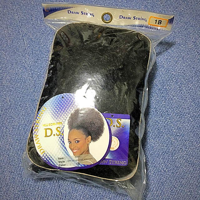 Ebony  Wig D.S Afro Pony Wig