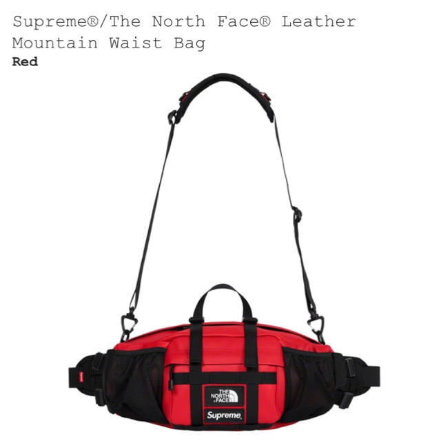 Supreme The North Face Leather Waist Bag