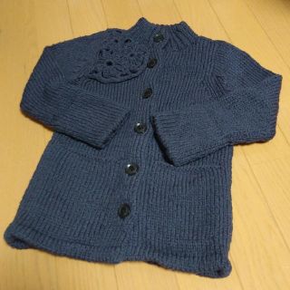 ハッカキッズ(hakka kids)のリエ様専用☆Hakka ニットカーディガン　100センチ(カーディガン)