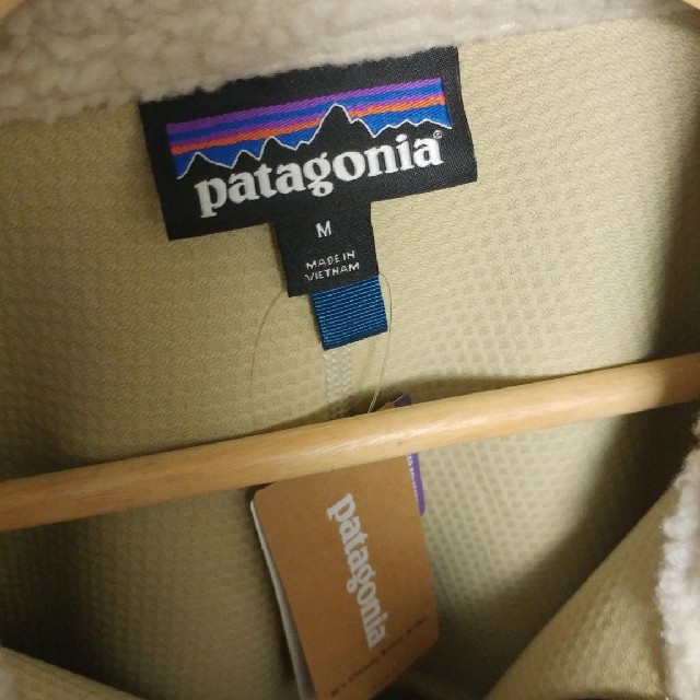 新品未使用⭐パタゴニア レトロX ナチュラル×ネイビー M patagonia