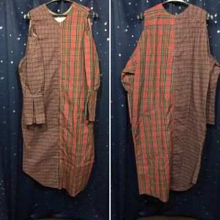 ビームス(BEAMS)のunused様専用77サーカ openショルダーシャツワンピース(ひざ丈ワンピース)