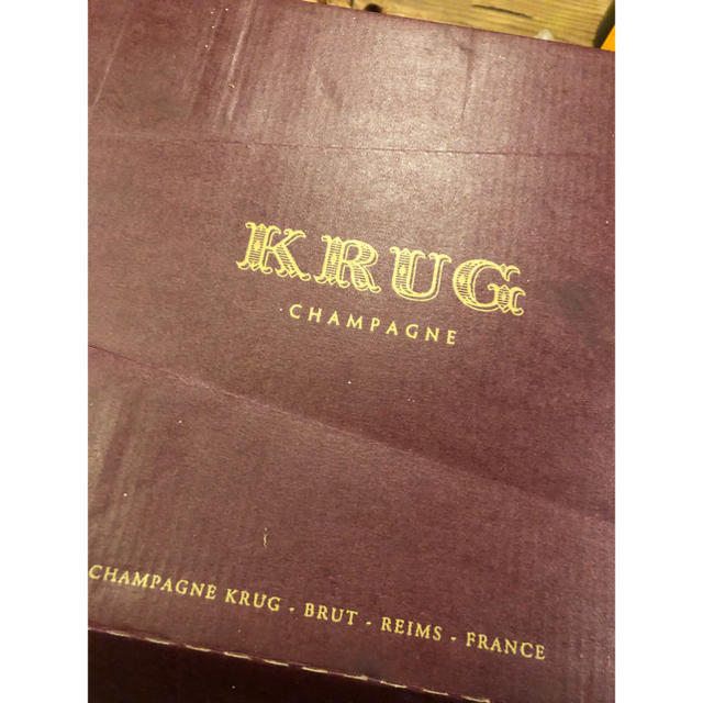 Krug(クリュッグ)のシャンパン 酒 KRUG 6本入り 食品/飲料/酒の酒(シャンパン/スパークリングワイン)の商品写真