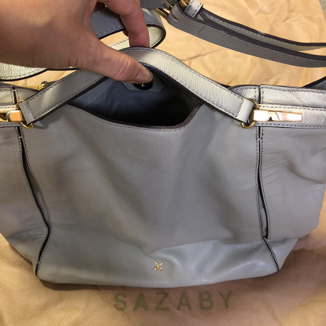 サザビーSAZABYバッグBAG ショルダーにも 人気のサザビーグレー カバン鞄 | フリマアプリ ラクマ