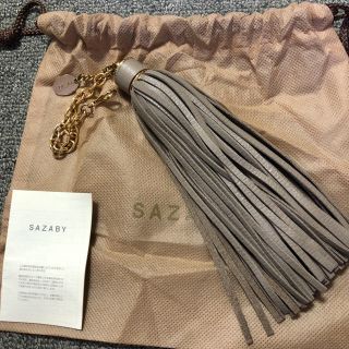 サザビー(SAZABY)のサザビーSAZABYバッグのチャーム BAGアクセサリー タッセル鞄 小物(チャーム)