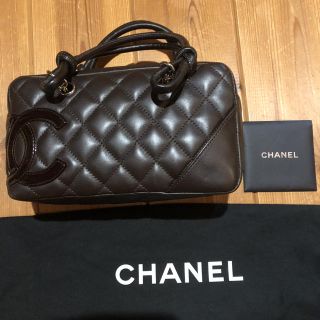 シャネル(CHANEL)のカンボンライン❣️ミニボストン👜💕(ハンドバッグ)