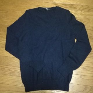 ユニクロ(UNIQLO)のユニクロ　100%カシミヤセーター(ニット/セーター)