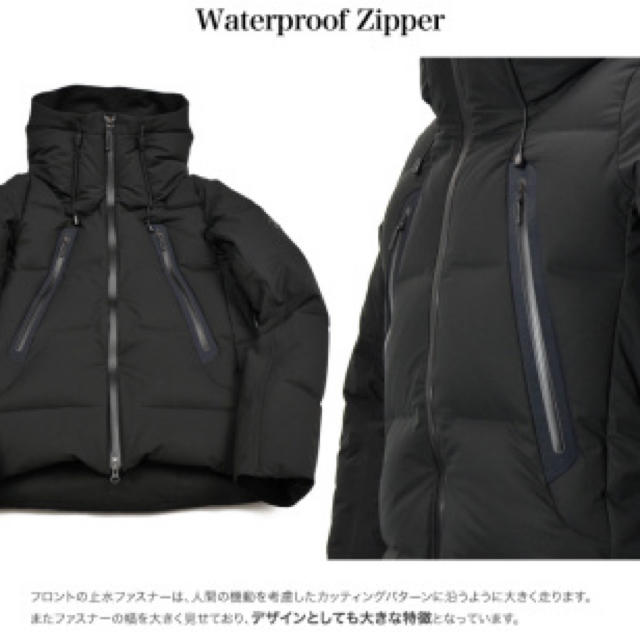 DESCENTE(デサント)の新品 DESANT MOUNTAINEER ブラック メンズのジャケット/アウター(ダウンジャケット)の商品写真