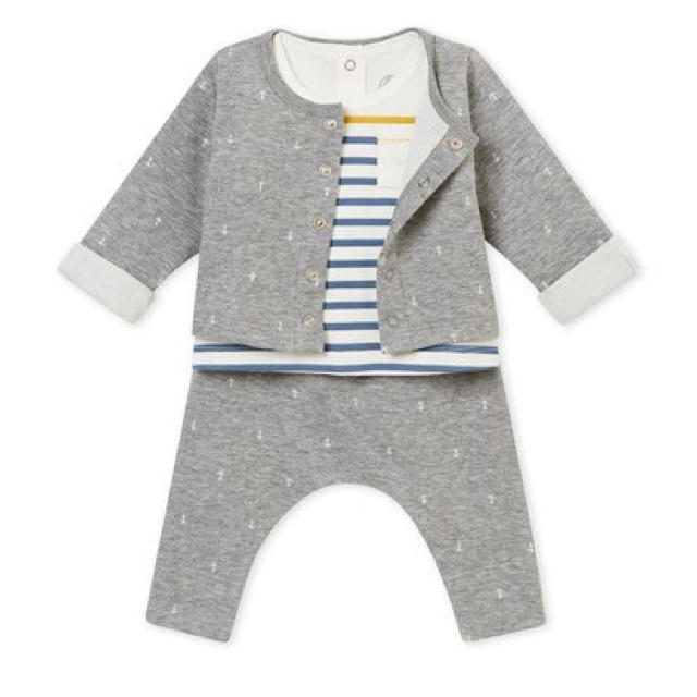 PETIT BATEAU(プチバトー)の【スオミ様専用】12m キッズ/ベビー/マタニティのベビー服(~85cm)(シャツ/カットソー)の商品写真