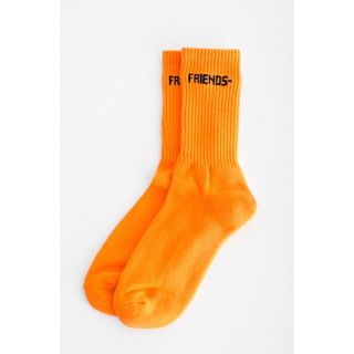 vlone ソックス FRIENDS オレンジ 靴下 asap メンズ(ソックス)