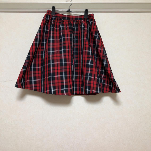 aquagirl(アクアガール)のaquagirl アクアガール チェック ボリューム スカート size36 レディースのスカート(ひざ丈スカート)の商品写真
