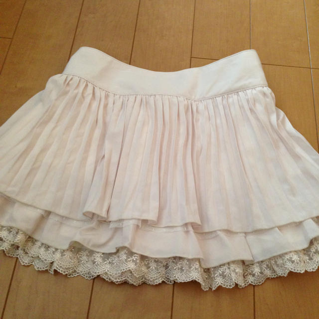 CECIL McBEE(セシルマクビー)のプリーツシフォンスカート♡ レディースのスカート(ミニスカート)の商品写真