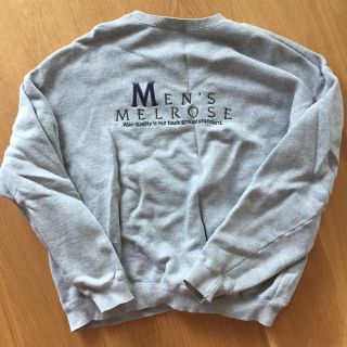 メンズメルローズ(MEN'S MELROSE)のMEN' S MELROSE トレーナー(スウェット)