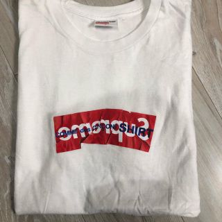 シュプリーム(Supreme)のsupreme×COMME des GARCON  BOXロゴTシャツ(Tシャツ/カットソー(半袖/袖なし))