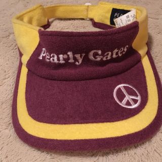 パーリーゲイツ(PEARLY GATES)のPEARY GATES サンバイザー(サンバイザー)