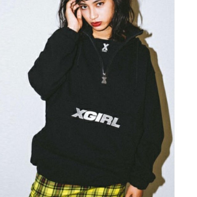 X-girl(エックスガール)のX-girl ANORAK SWEAT TOP
アノラック スウェット レディースのトップス(トレーナー/スウェット)の商品写真