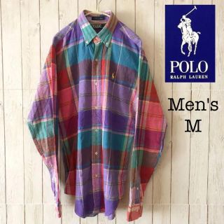 ポロラルフローレン(POLO RALPH LAUREN)のアメリカ製 ポロラルフローレン シャツ チェックシャツ(シャツ)