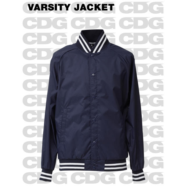 COMME des GARCONS(コムデギャルソン)の【新品未使用】CDGコムデギャルソンVARSITYJACKETジャケットcdg メンズのジャケット/アウター(ナイロンジャケット)の商品写真