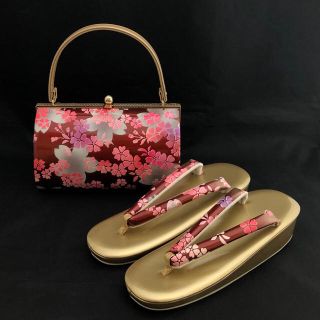 草履バッグ セット (新品) #529(下駄/草履)