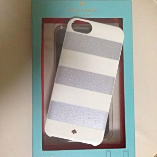 ケイトスペードニューヨーク(kate spade new york)のボーダーiPhone5/5Sケース(モバイルケース/カバー)