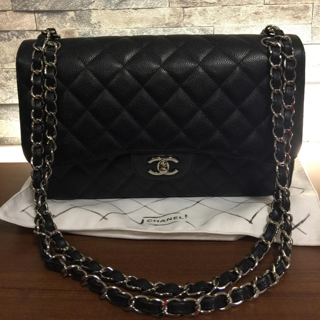 【国内正規品】CHANEL シャネル マトラッセ キャビアスキン ブラック