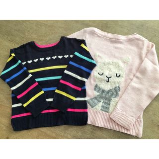 ベビーギャップ(babyGAP)の【babyGAP】ニット2枚set (100-110cm)(その他)