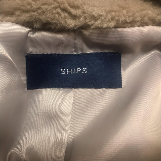 SHIPS(シップス)のships ボアアウター レディースのジャケット/アウター(ノーカラージャケット)の商品写真