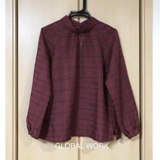 グローバルワーク(GLOBAL WORK)の☆新品☆グローバルワーク トップス(シャツ/ブラウス(長袖/七分))