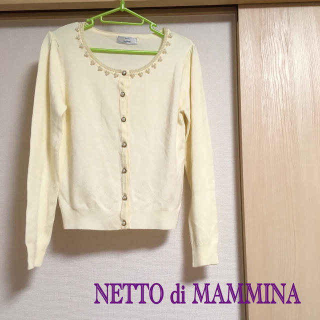 NETTO di MAMMINA(ネットディマミーナ)の《nana.様専用》美品カーディガン レディースのトップス(カーディガン)の商品写真