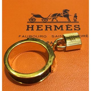 エルメス(Hermes)の未使用 エルメス スカーフ リング ケリー カデナモチーフ(バンダナ/スカーフ)