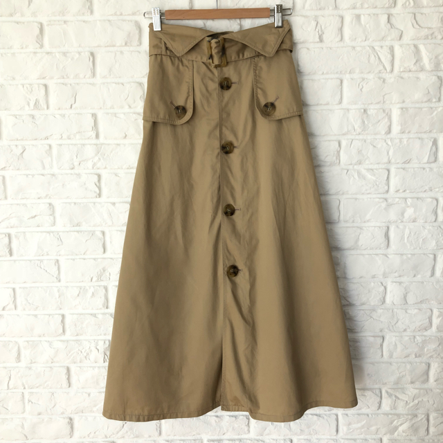 パリンカ トレンチ風スカート スカート 38