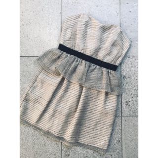 ビーシービージーマックスアズリア(BCBGMAXAZRIA)の*値下げしました!*BCBG ドレスワンピ 新品未使用！(ミニドレス)