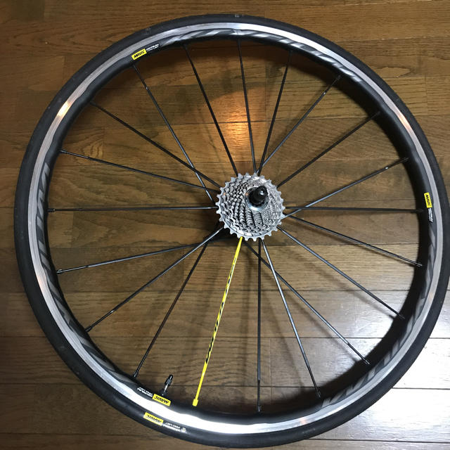 美品 ＭＡＶＩＣ　キシリウムプロ　ＵＳＴ　２０１８年モデル　シマノ用クリンチャードリリング