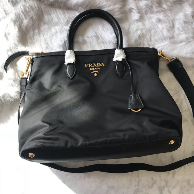 免税品PRADA - PRADAプラダ ナイロントート2way 定番バッグの通販 by