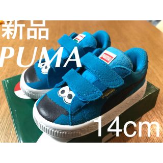 プーマ(PUMA)のpuma セサミストリート スエード スニーカー キッズ プーマ NIKE (スニーカー)