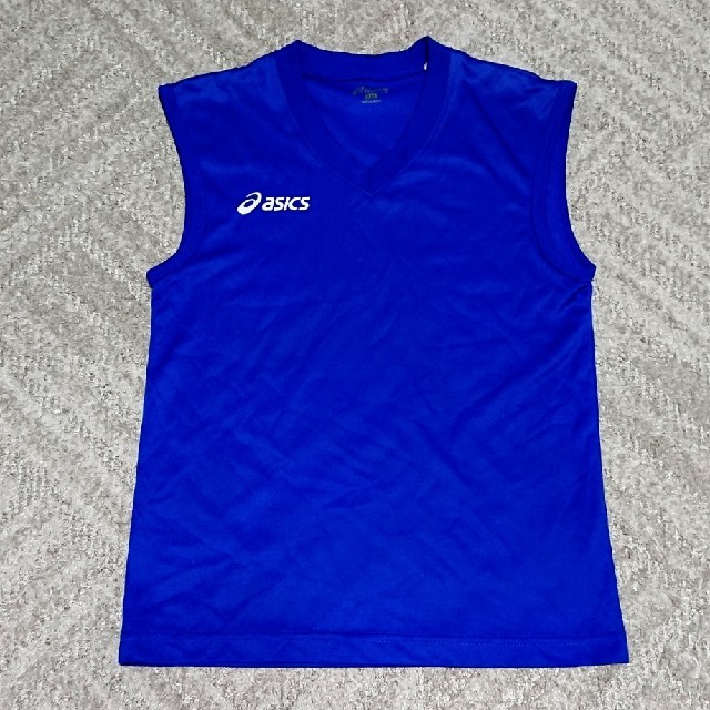 asics(アシックス)のasicsアシックス サッカーインナー ブルー 140 2枚セット キッズ/ベビー/マタニティのキッズ服男の子用(90cm~)(Tシャツ/カットソー)の商品写真