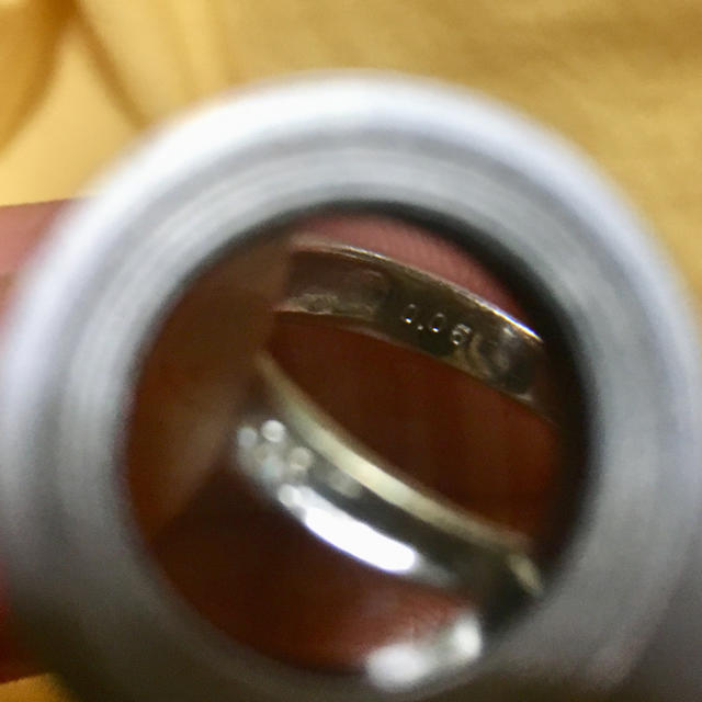 k10 ホワイトゴールドリング レディースのアクセサリー(リング(指輪))の商品写真