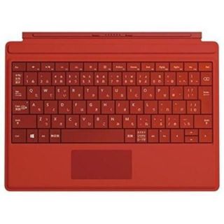 マイクロソフト(Microsoft)のSurface 3 Type Cover 　ＲＥＤ　MODEL 1654　中古品(その他)